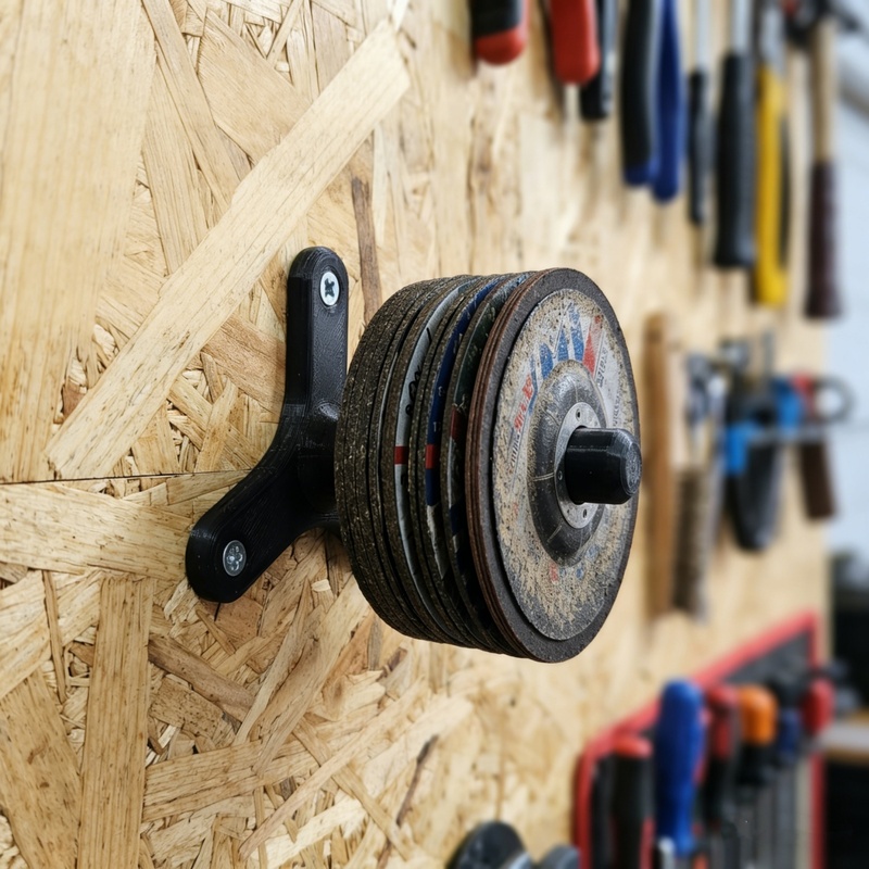 Workshop Tools Storage - Suporte de Parede para Esmerilhadeira de