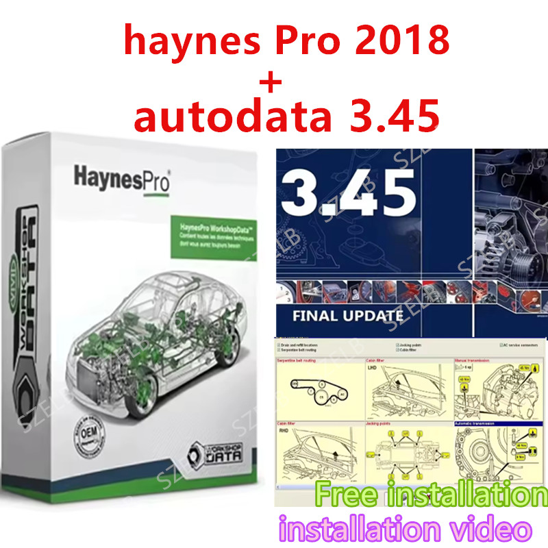 Workshop Tools Car - Haynes Pro (Vivid2018) e Autodata3.45 Atris-Technik