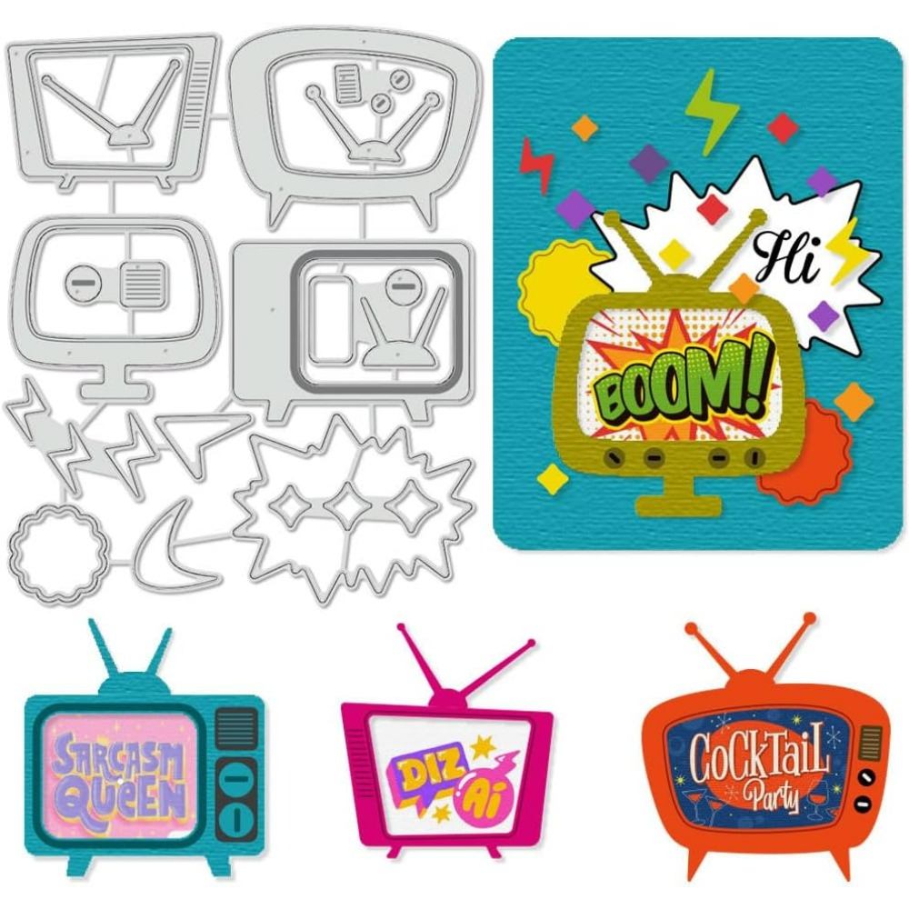 Molde de corte de tv retrô, es - Workshop Tools Diy avaliação e preço
