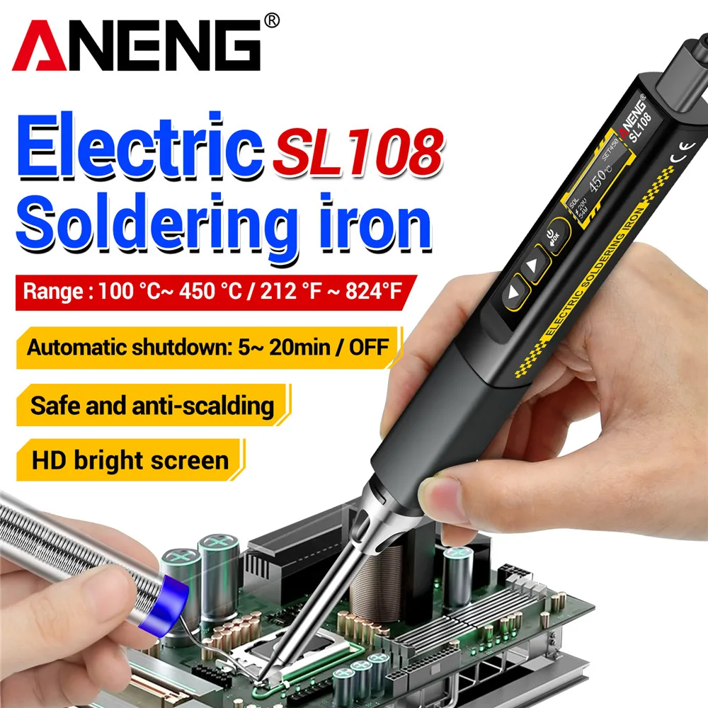 Ferro de Solda Elétrico ANENG  - Tools Qc avaliação e preço