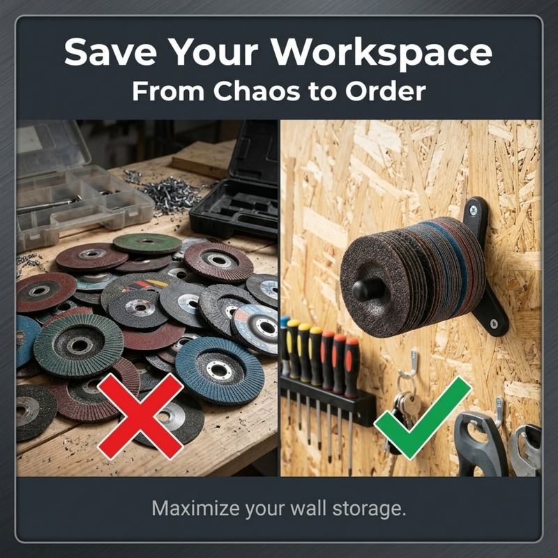 Suporte de Parede para Esmeril - Workshop Tools Storage avaliação e preço