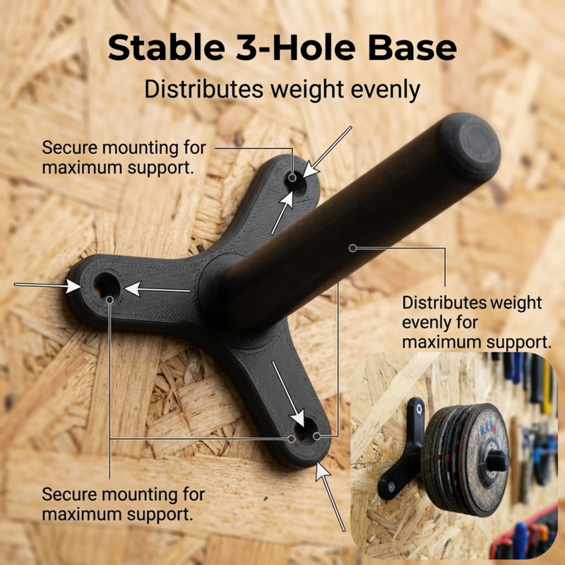 Suporte de Parede para Esmeril - Workshop Tools Storage avaliação e preço