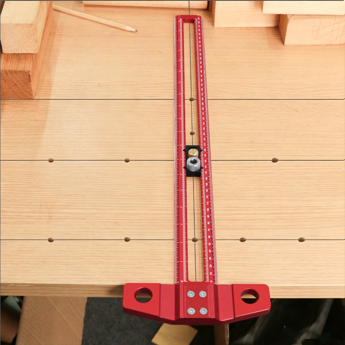 Régua de Marcação T-Square par - Dovetail Marking Guide avaliação e preço