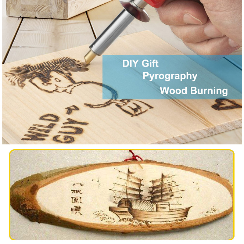 23 pontas de pirografia dos pc - Workshop Tools For Carpentry avaliação e preço