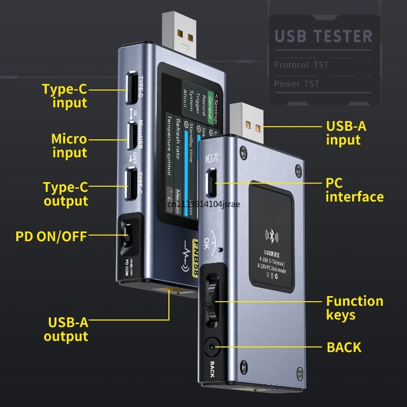 Para FNB58, testador de carreg - Tools Qc avaliação e preço
