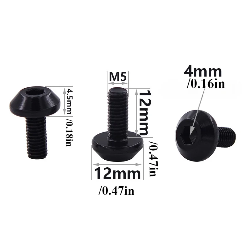 4PCS Parafusos de Alumínio M5  - Screw Organizer Kit avaliação e preço
