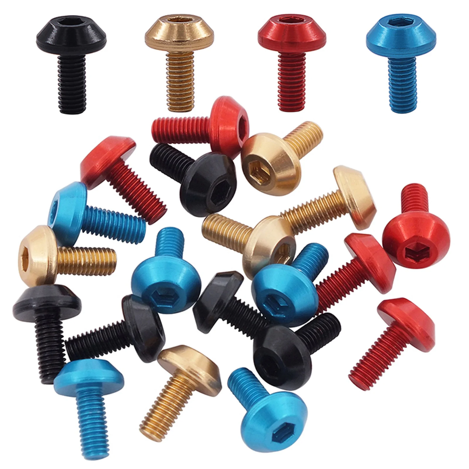 4PCS Parafusos de Alumínio M5  - Screw Organizer Kit avaliação e preço