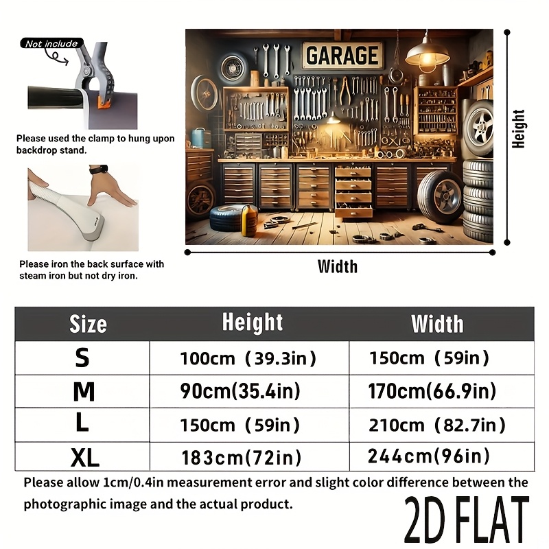 Fundo 2D Realista de Ferrament - Workshop Tools Photos avaliação e preço