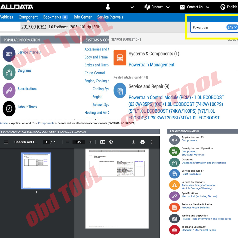 ALLDATA EU 2027 - Conta Online - Workshop Tools Diagram avaliação e preço