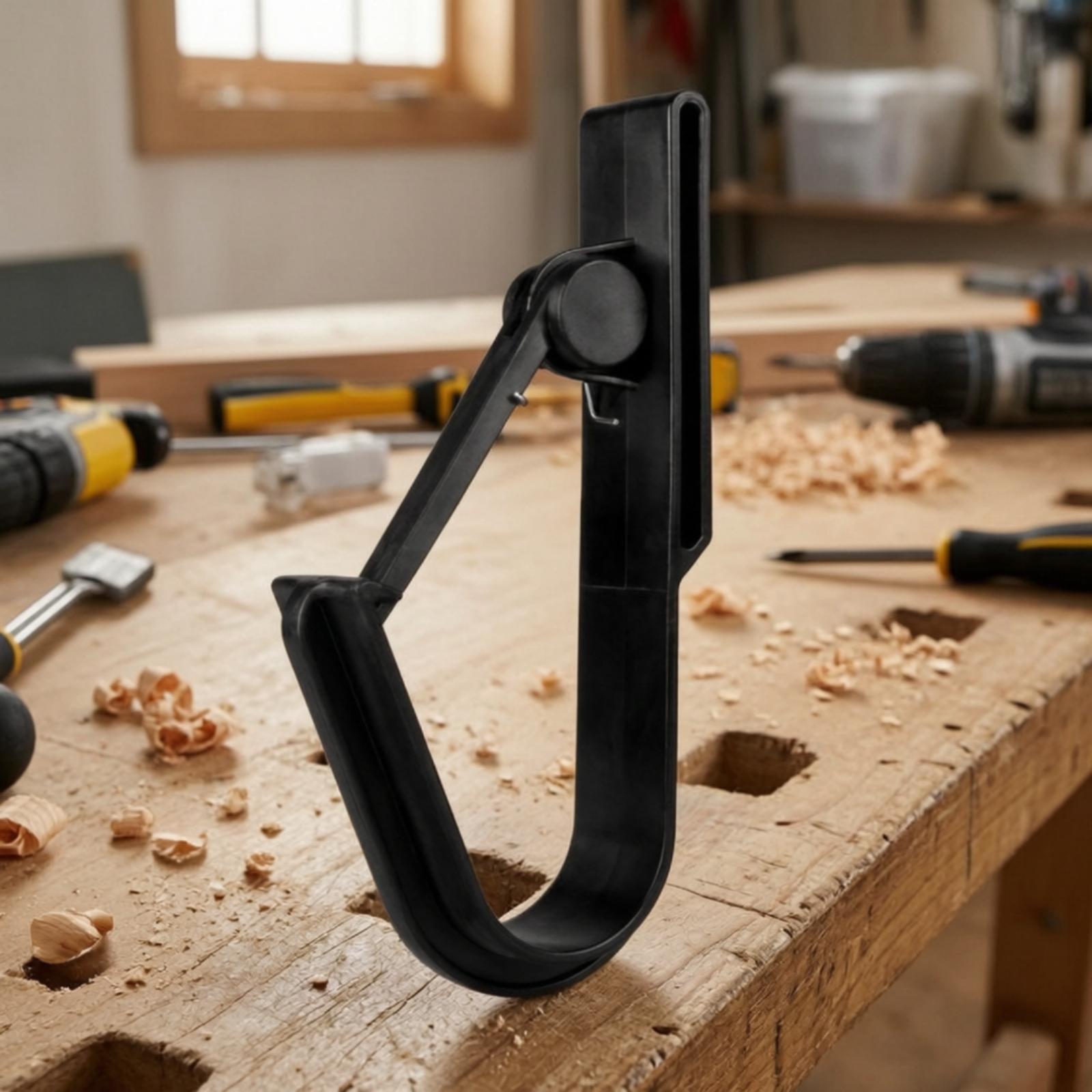 Gancho de plástico preto para  - Workshop Tools Hanger avaliação e preço