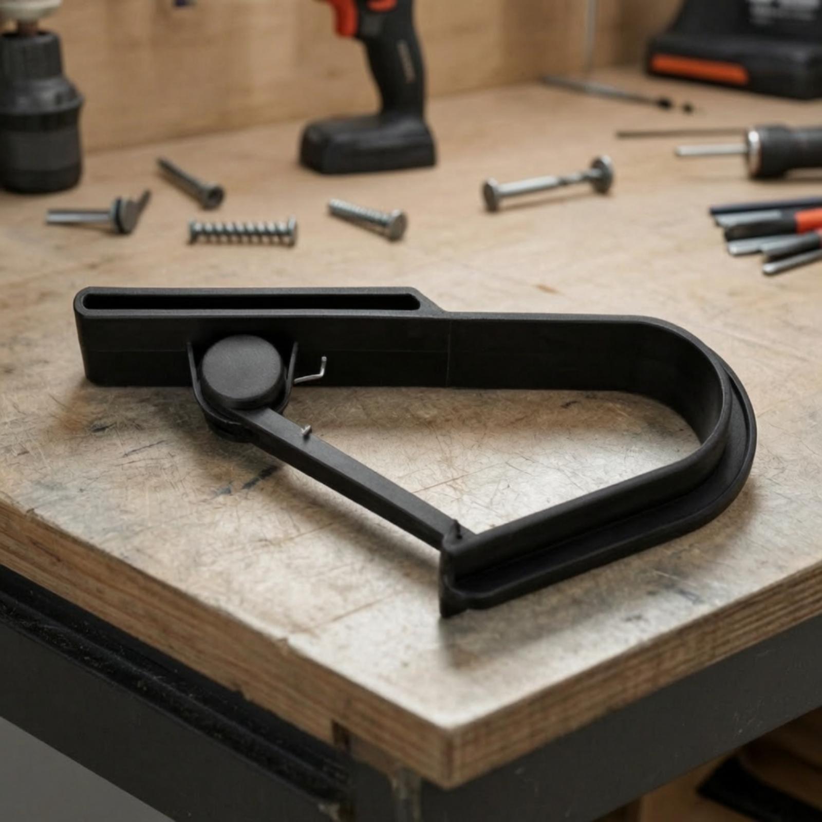Gancho de plástico preto para  - Workshop Tools Hanger avaliação e preço